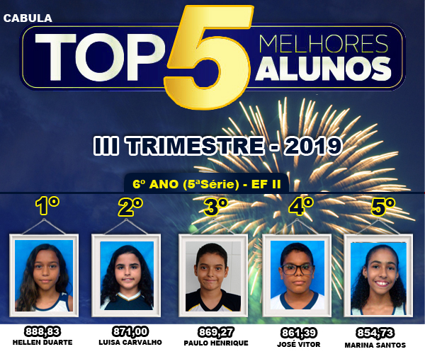 3° TRIMESTRE - 6º ano