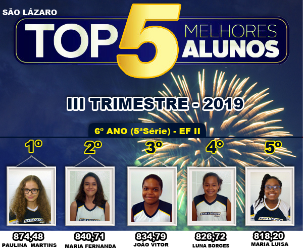 3° TRIMESTRE - 6º ano