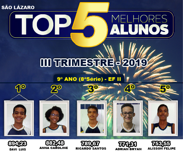 3° TRIMESTRE - 9º ano